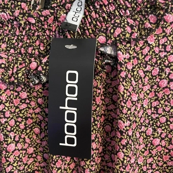 BOOHOO plus size floral dress NWT - Picture 6 of 7